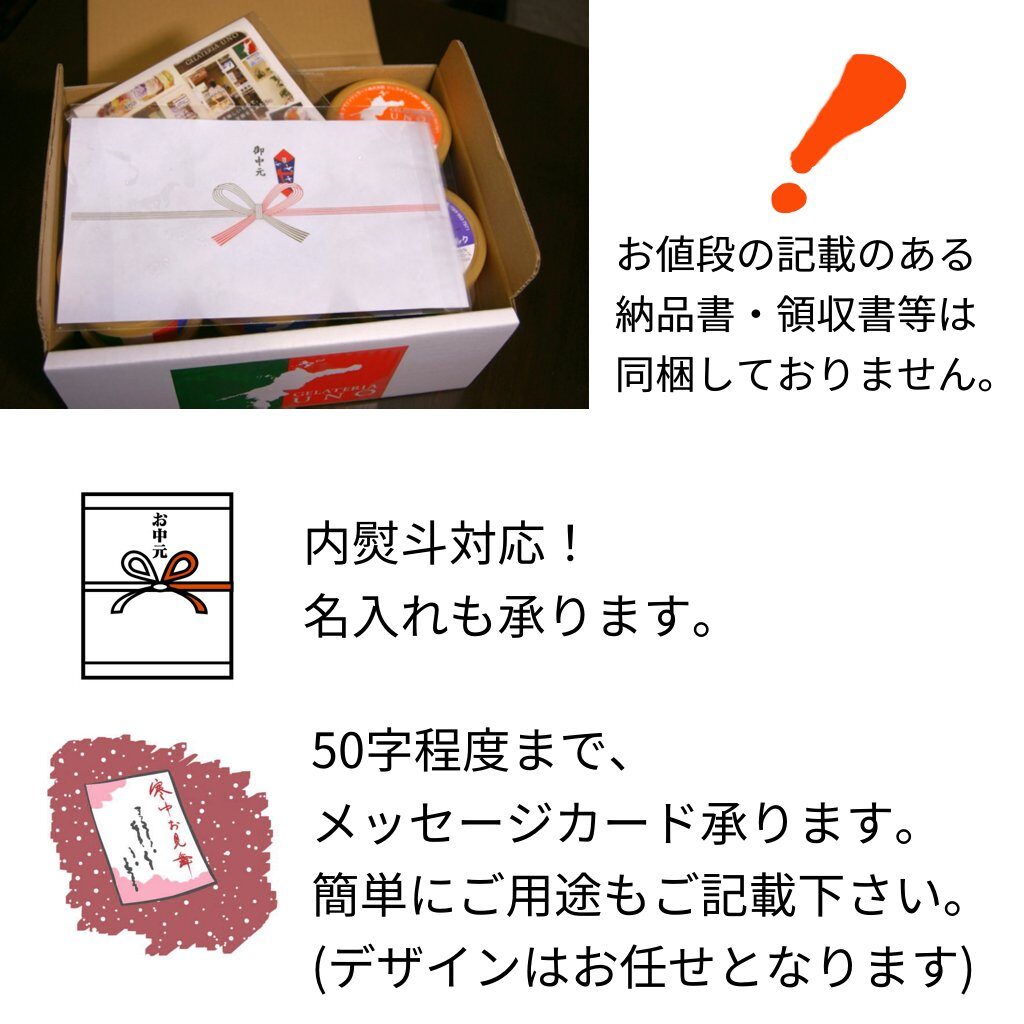 熨斗 ＆ メッセージカード　説明
